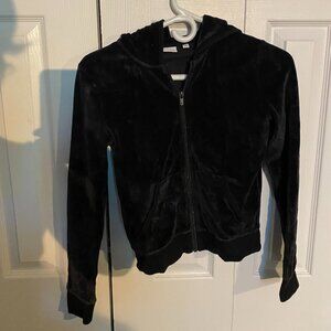 Aritzia The Velour Hoodie - Black
